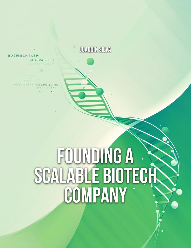 founding-a-scalable-biotech-company cover 